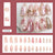 12 Sizes-24 Pcs Press On Nails Z1070