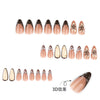 12 Sizes-24 Pcs Press On Nails JP4055