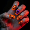 12 Sizes-24 Pcs Press On Nails Y1177