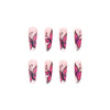 12 Sizes-24 Pcs Press On Nails W201