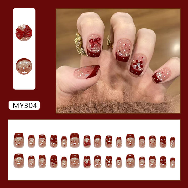 30 Pcs Press On Nails MY304