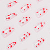 12 Sizes-24 Pcs Press On Nails JP1601