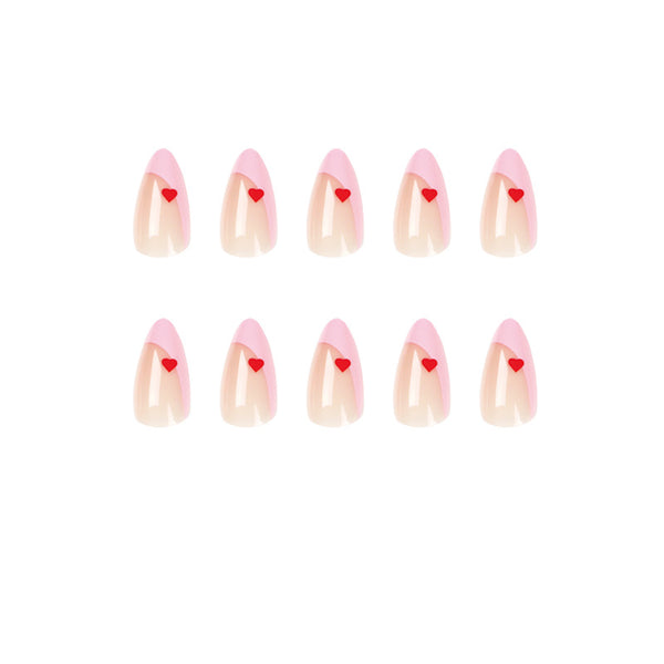 12 Sizes-24 Pcs Press On Nails JP1786