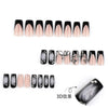 12 Sizes-24 Pcs Press On Nails JP3644