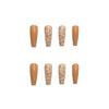 12 Sizes-24 Pcs Press On Nails Z065