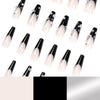 12 Sizes-24 Pcs Press On Nails JP1567
