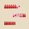 12 Sizes-24 Pcs Press On Nails Y511