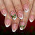 12 Sizes-24 Pcs Press On Nails C1284