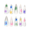 12 Sizes-24 Pcs Press On Nails JP3476