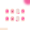 12 Sizes-24 Pcs Press On Nails C1049