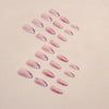 12 Sizes-24 Pcs Press On Nails Z685