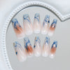 12 Sizes-24 Pcs Press On Nails R985