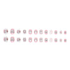12 Sizes-24 Pcs Press On Nails K018