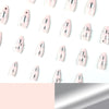 12 Sizes-24 Pcs Press On Nails JP2381
