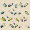 12 Sizes-24 Pcs Press On Nails Y1907