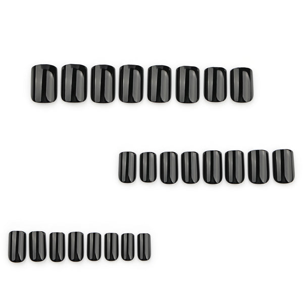 12 Sizes-24 Pcs Press On Nails JP3154