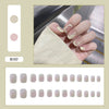 12 Sizes-24 Pcs Press On Nails R161