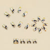 12 Sizes-24 Pcs Press On Nails Y1864