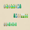 12 Sizes-24 Pcs Press On Nails Y494