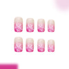 12 Sizes-24 Pcs Press On Nails C1620