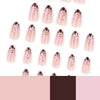 12 Sizes-24 Pcs Press On Nails JP4021