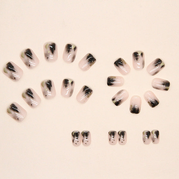 12 Sizes-24 Pcs Press On Nails W370