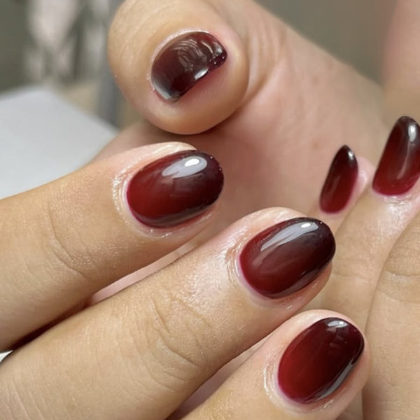 12 Sizes-24 Pcs Press On Nails JP4073
