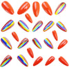 12 Sizes-24 Pcs Press On Nails Y984
