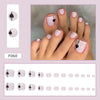 12 Sizes-24 Pcs Press On Nails F060