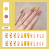 12 Sizes-24 Pcs Press On Nails R201