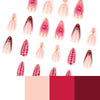 12 Sizes-24 Pcs Press On Nails JP4211