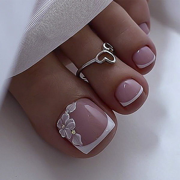 12 Sizes-24 Pcs Press On Nails JP3806