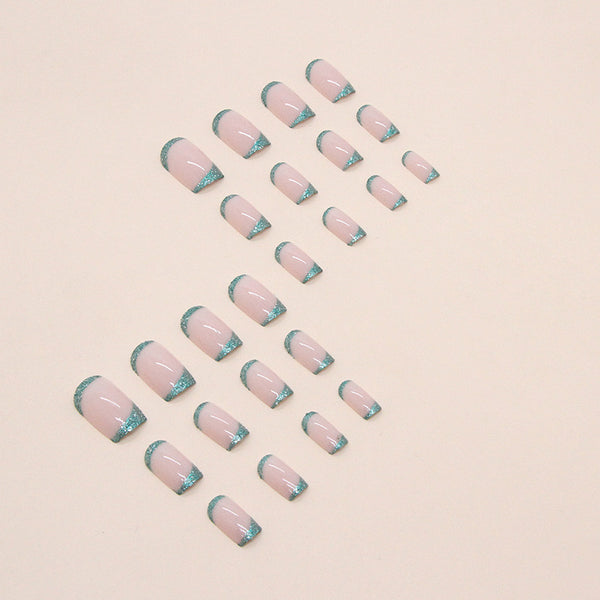12 Sizes-24 Pcs Press On Nails W1026