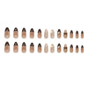 12 Sizes-24 Pcs Press On Nails Z1014