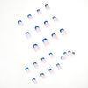 12 Sizes-24 Pcs Press On Nails JP1228