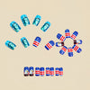 12 Sizes-24 Pcs Press On Nails Y1970