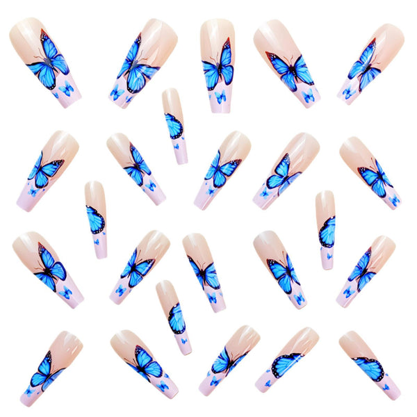 12 Sizes-24 Pcs Press On Nails Y686