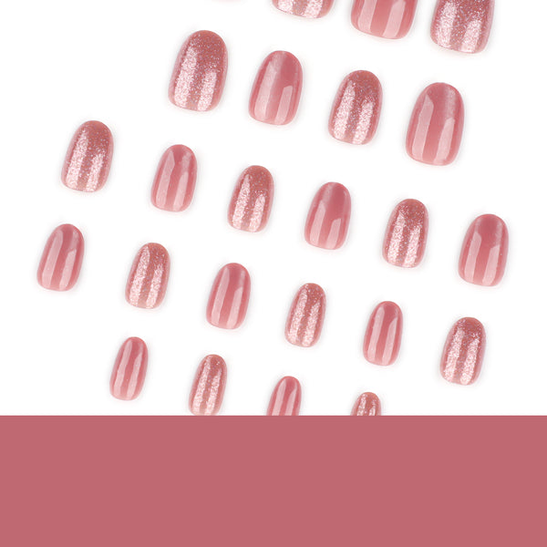 12 Sizes-24 Pcs Press On Nails JP4115
