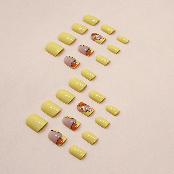 12 Sizes-24 Pcs Press On Nails W1198