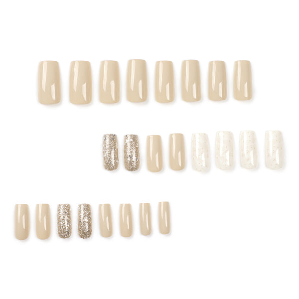12 Sizes-24 Pcs Press On Nails JP2604
