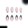 12 Sizes-24 Pcs Press On Nails C1219
