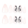 12 Sizes-24 Pcs Press On Nails JP3872