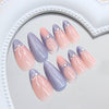 12 Sizes-24 Pcs Press On Nails Z1035