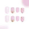 12 Sizes-24 Pcs Press On Nails C430