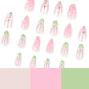 12 Sizes-24 Pcs Press On Nails JP3846