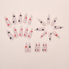 12 Sizes-24 Pcs Press On Nails Z692