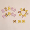 12 Sizes-24 Pcs Press On Nails W1456