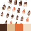 12 Sizes-24 Pcs Press On Nails JP4085