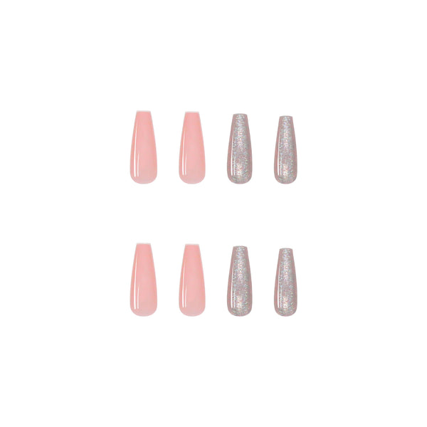 12 Sizes-24 Pcs Press On Nails W071