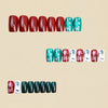 12 Sizes-24 Pcs Press On Nails Y1297